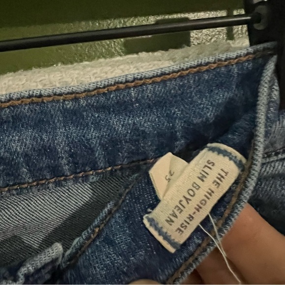 MADEWELL the high rise slim BOYJEAN blue size 25 - Picture 8 of 9